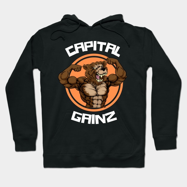 Capital Gainz - Funny Accounting & Finance (Capital Gains) Hoodie by Condor Designs